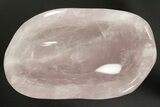 Polished Rose Quartz Dish #338453-1